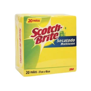 Paño Absorbente SCOTCH BRITE Multiusos Amarillos 20 und