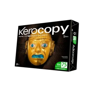 Papel Fotocopia KEROCOPY A-4 Blanco 75 gr 5 Millares