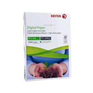 Papel Fotocopia XEROX Brasileño A-4 Blanco 75 gr 5 Millares