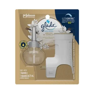 Ambientador GLADE Eléctrico Completo Abrazos De Vainilla 21 ml