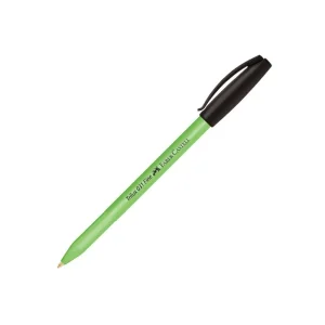 Bolígrafo FABER CASTELL 031 Punta Fina Trilux Negro 12 und