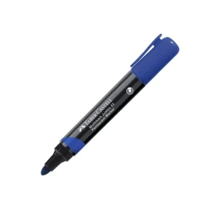 Plumón Indeleble FABER CASTELL Jumbo 23 Azul 12 und