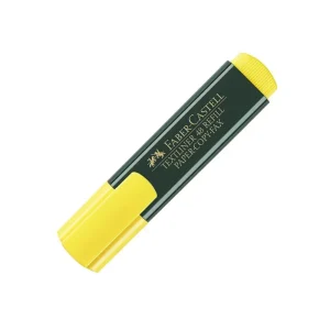 Resaltador FABER CASTELL 48 Amarillo 12 und
