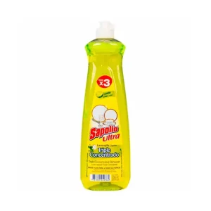 Lavavajilla Líquida SAPOLIO Limón 750 ml