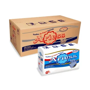 Papel Toalla Interfoliado ARIESS XL Blanco 2H 200 und x 20 pqts