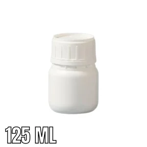 Frasco Agroquímico 125 ml Tapa y Tapón o Laina