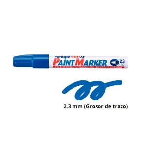 Plumón Indeleble ARTLINE 400 Azul 2.3 mm 12 und