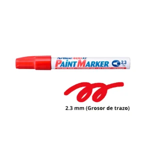 Plumón Indeleble ARTLINE 400 Rojo 2.3 mm 12 und