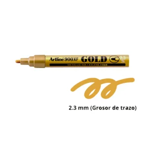 Plumón Indeleble ARTLINE 900XF Gold 2.3 mm 12 und
