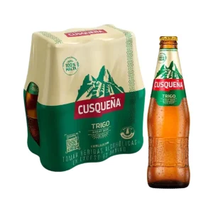 Cerveza CUSQUEÑA Trigo 310 ml 6 und