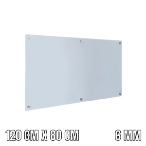 Pizarra De Vidrio Templado 6 mm 120cm x 80cm