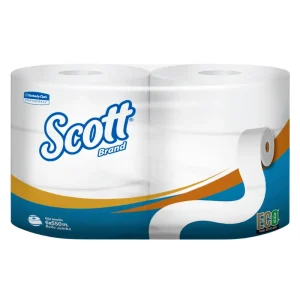 Papel Higiénico Jumbo SCOTT Basic Blanco 550 mts 6 und