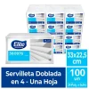Servilleta ELITE Plus Blanco 33cm x 22.5cm 100 und x 24 pqts