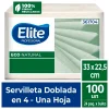 Servilleta ELITE Eco Natural 33cm x 22.5cm 100 und x 24 pqts