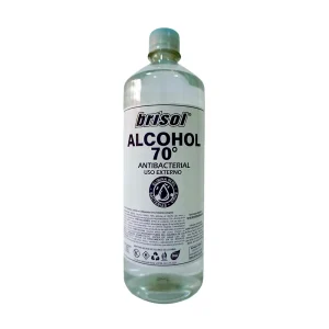 Alcohol Etílico 70° BRISOL Antibacterial 1 lt
