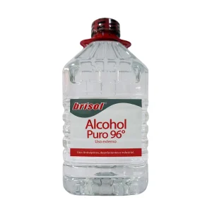 Alcohol Puro 96° Rectificado BRISOL Antiséptico 3.6 lts