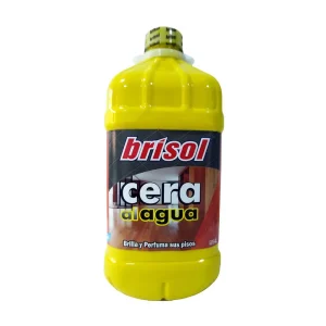 Cera Al Agua BRISOL Amarillo 4 lts