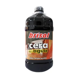Cera Al Agua BRISOL Negro 4 lts