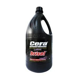 Cera Autobrillante BRISOL Negro 4 lts
