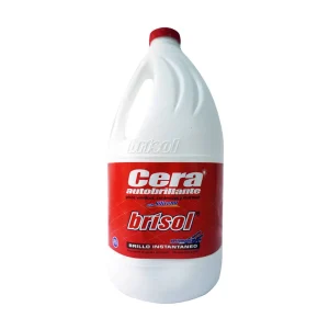 Cera Autobrillante BRISOL Rojo 4 lts
