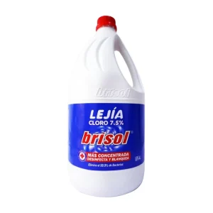 Lejía Concentrada 7.5% BRISOL 4 lts