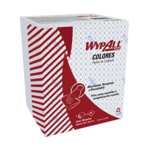 Paños Limpieza WYPALL X50 Azul Doblados Liso 50 Paños x 8 pqts
