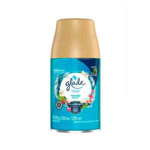 Repuesto GLADE Automático Paraíso Azul 270 ml