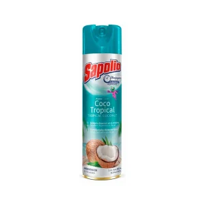 Ambientador Spray SAPOLIO Coco Tropical 360 ml