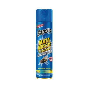 Insecticida Spray SAPOLIO Mata Moscas y Zancudos 360 ml