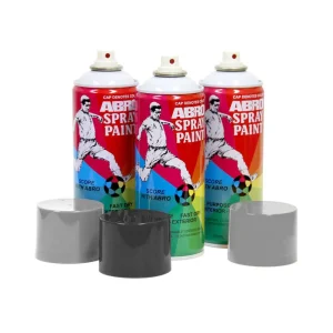 Pintura Spray ABRO Alta Temperatura 400 ml 12 und