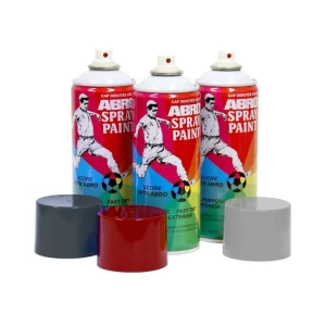 Pintura Spray ABRO Anticorrosivo 400 ml 12 und