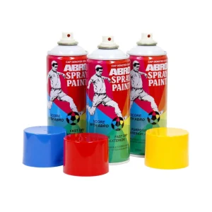 Pintura Spray ABRO Sintético 400 ml 12 und