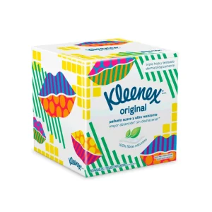 Pañuelo Facial KLEENEX Box Swe Runway Blanco 3H 60 und