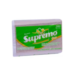 Papel Toalla Interfoliado SUPREMO Gold Natural 200 und x 20 pqts