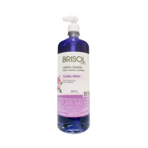 Jabón Líquido Dermo BRISOL Limón y Maracuya 1 lt