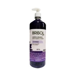 Jabón Líquido Dermo BRISOL Lavanda 1 lt