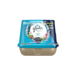 Ambientador GLADE Cubo Paraíso Azul 180 gr
