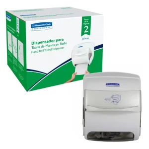 Dispensador KIMBERLY CLARK Papel Toalla Jumbo De Codo