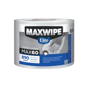 Paños Limpieza MAXWIPE Max60 Blanco Bobina 890 Paños