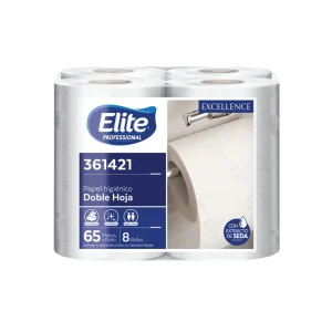 Papel Higiénico ELITE Excellence 2H 65 mts 8 und