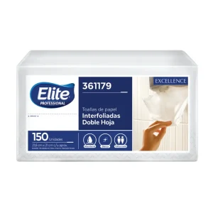 Papel Toalla Interfoliado ELITE Excellence Blanco 2H 150 und