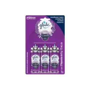 Repuesto GLADE Toque Campos de Lavanda 12 ml 3 und