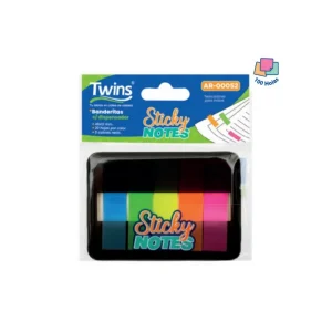 Banderitas TWINS con Dispensador 46X12 mm 100 H