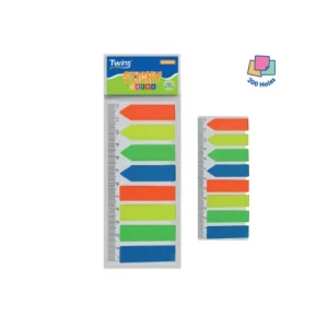 Banderitas TWINS con Regla 12 cm 200 H