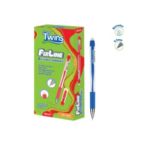Bolígrafo TWINS Tinta Gel Fixline Azul 12 und