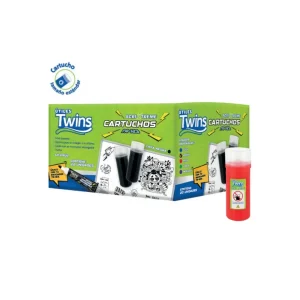 Cartucho de Tinta TWINS Repuesto Acri Xtreme Rojo 20 und