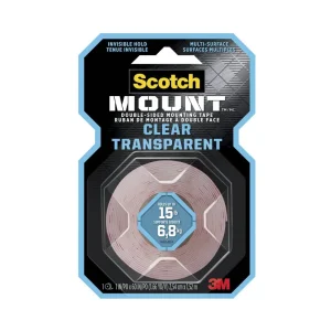 Cinta Doble Contacto SCOTCH MOUNT 3M Transparente 1.52 mts
