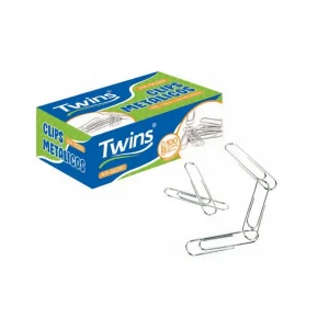 Clips TWINS De Metal 33 MM