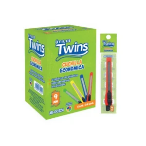 Cuchilla TWINS Económica 9 mm