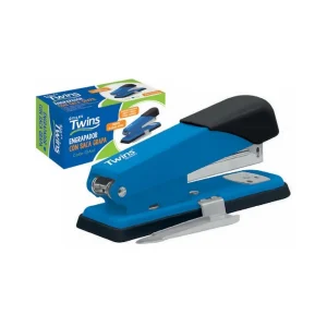 Engrapador TWINS Azul con Saca Grapas 25 Hojas
